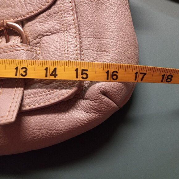 Barr & Barr New York  Light Blue Leather Silver tone Metal Shoulder bag - Picture 7 of 10